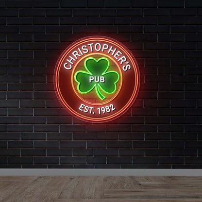 Christopher’s Pub - Premium Neon Artwork