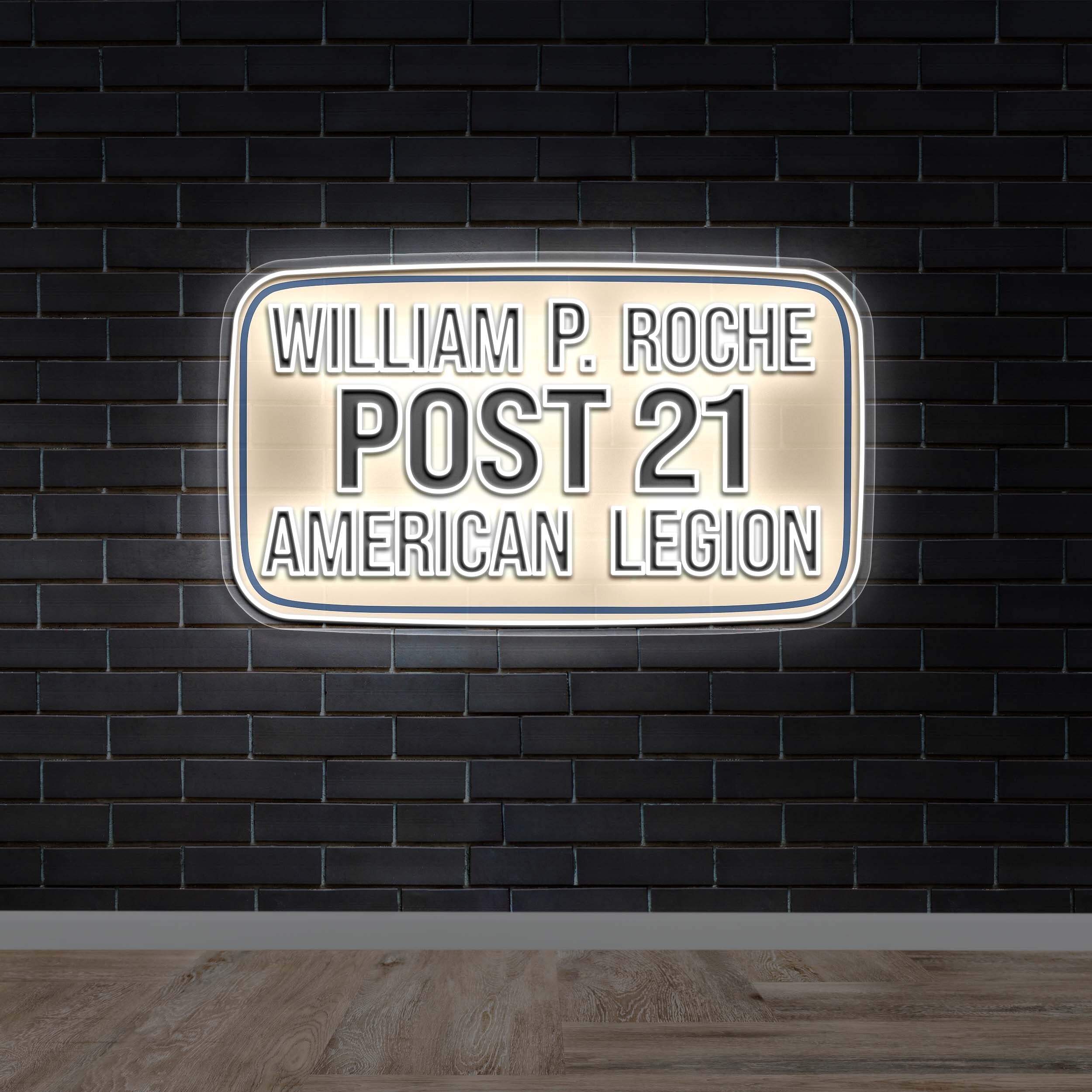 POST 21 AMERICAN LEGION - Premium Neon Artwork