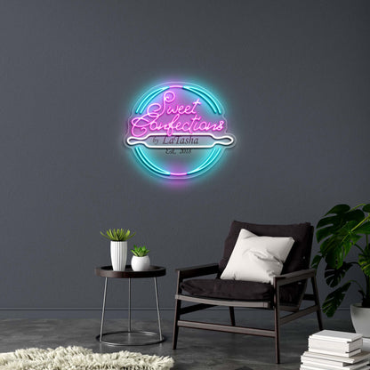 Sweet Confections - Premium Neon Artwork