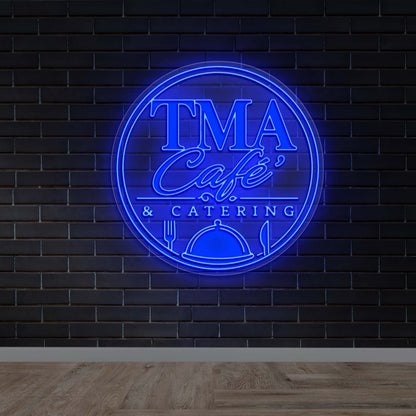 TMA CAFE & CATERING - Premium Neon Artwork