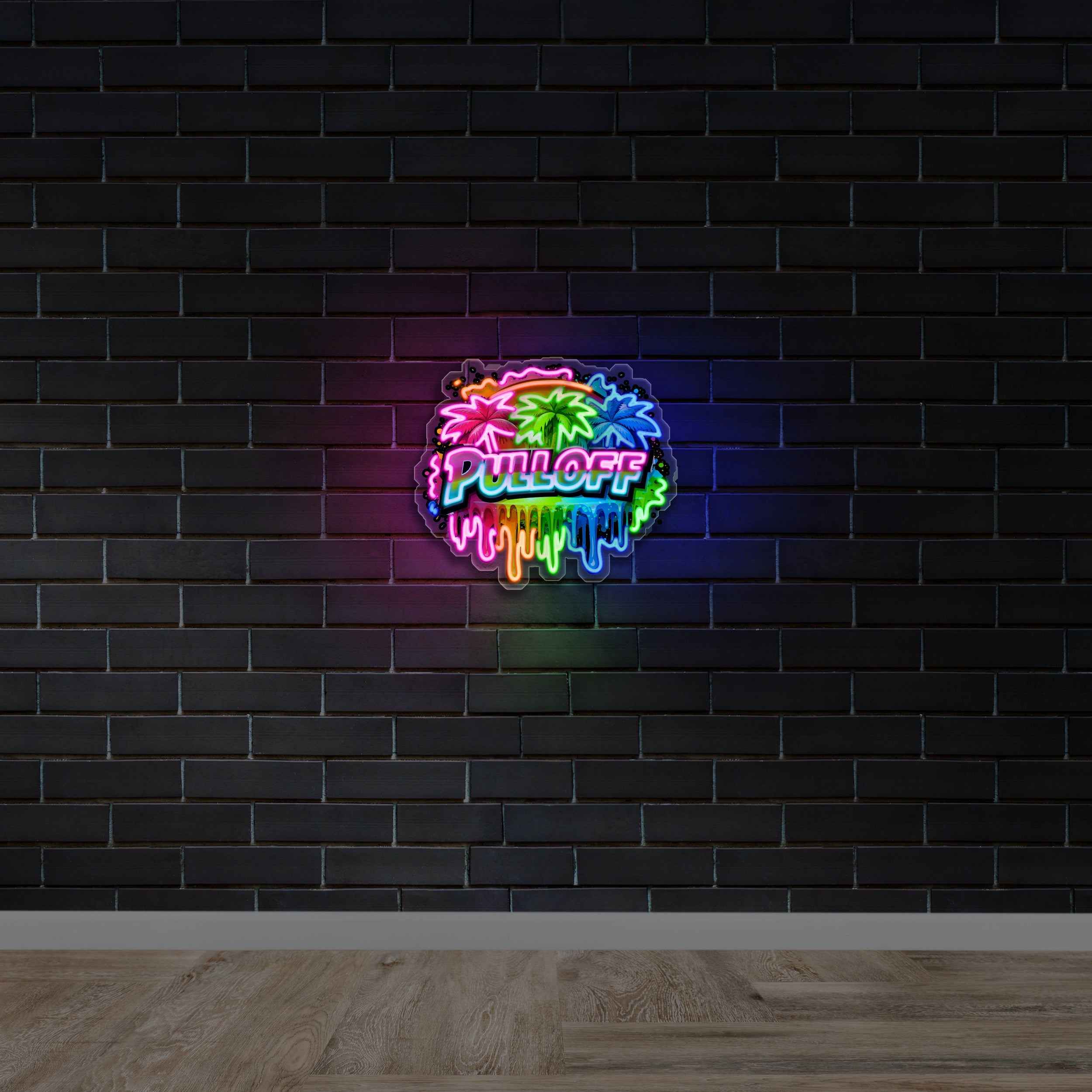 PULL OFF - Premium Neon Artwork