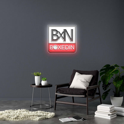 BOXEDIN - Premium Neon Artwork