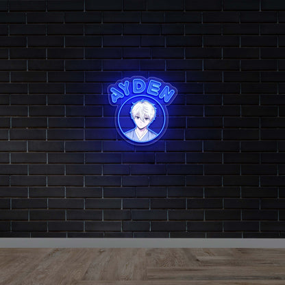 AYDEN - Premium Neon Artwork