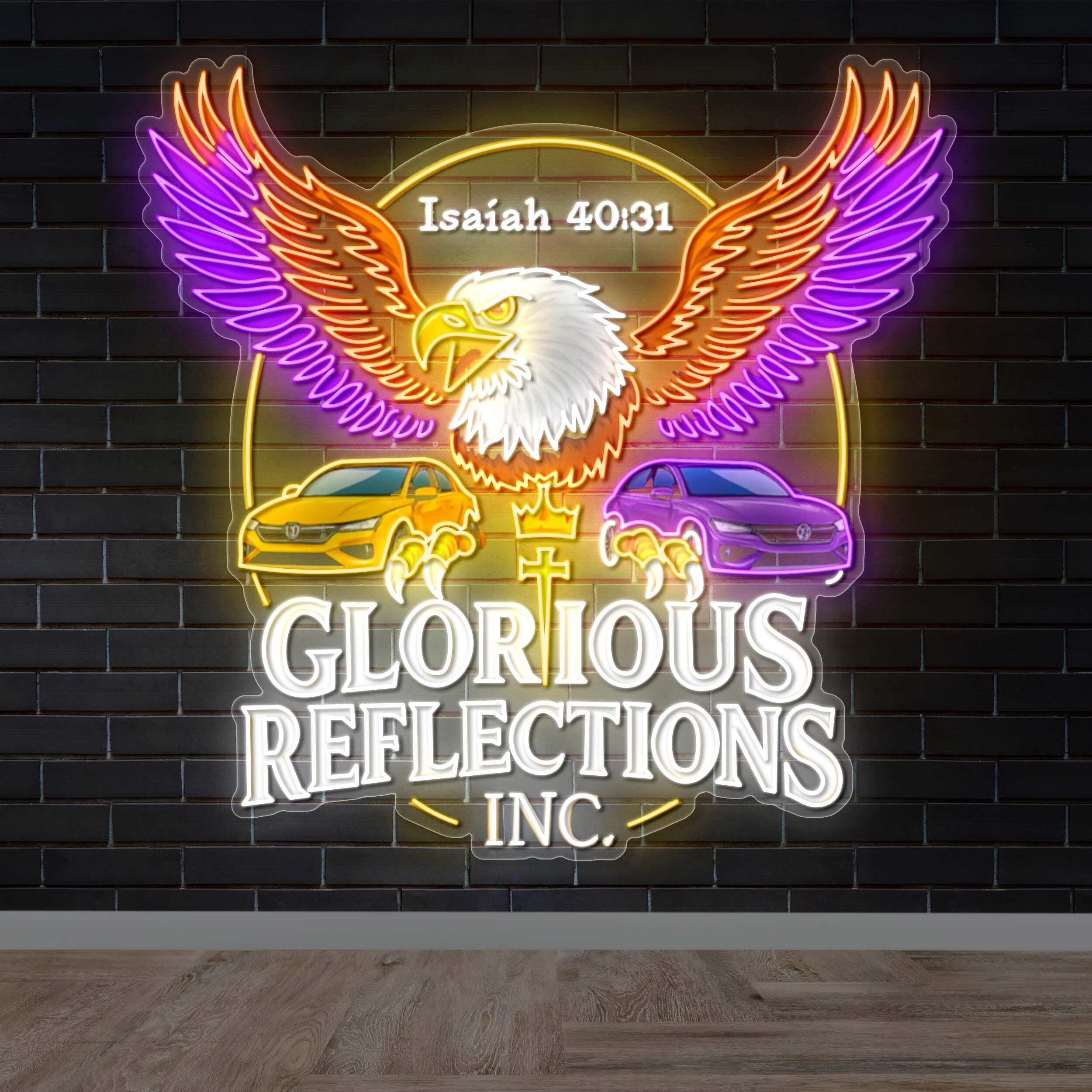GLORIOUS REFLECTIONS INC. - Premium Neon Artwork