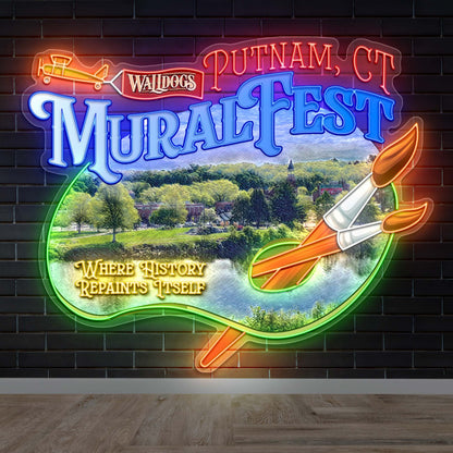 MURAL FEST | Larger Version - Premium Neon Artwork