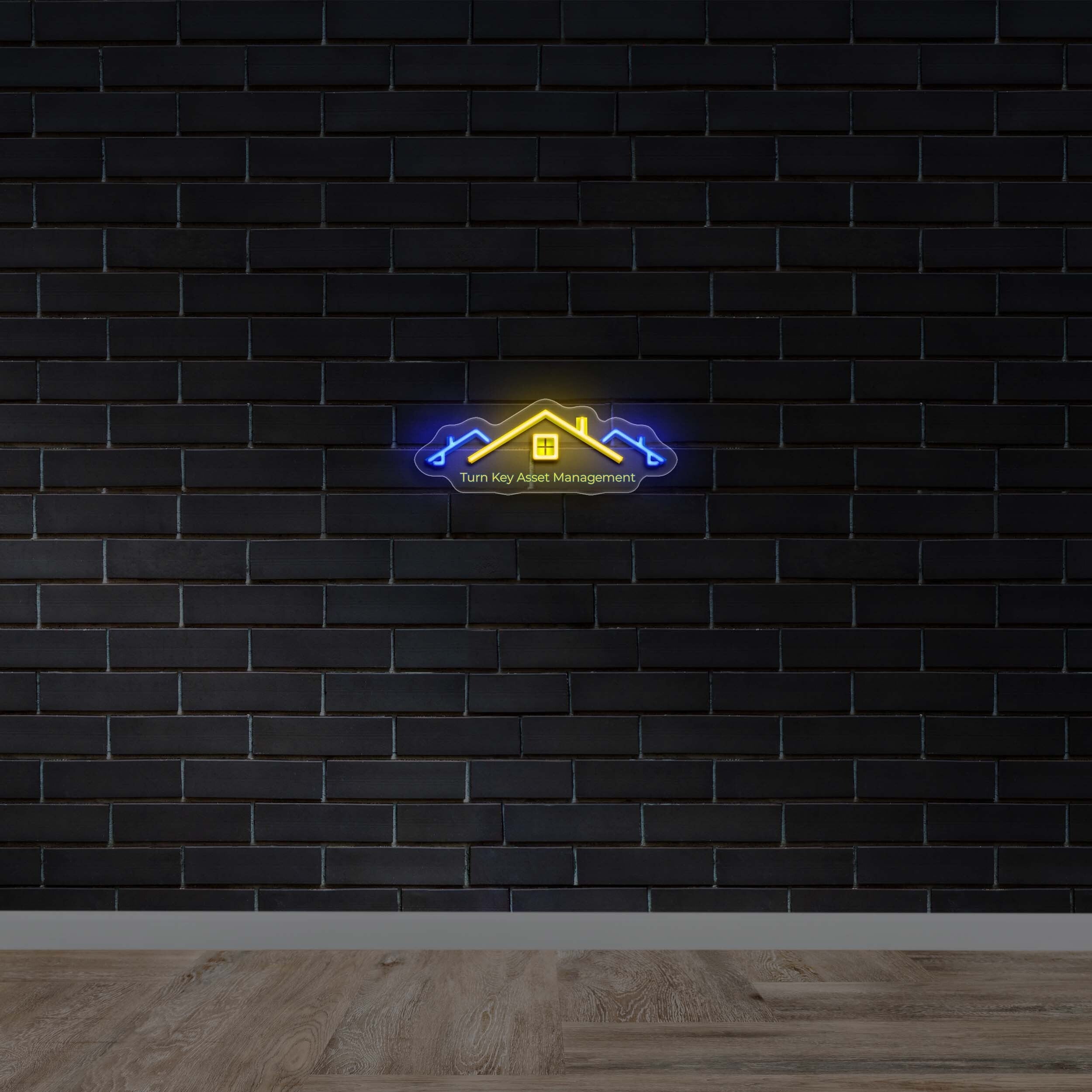 Turn Key Asset Management - Premium Neon Artwork