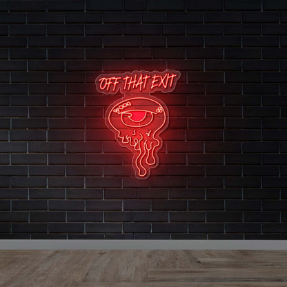 Off That Exit - Premium Neon Artwork