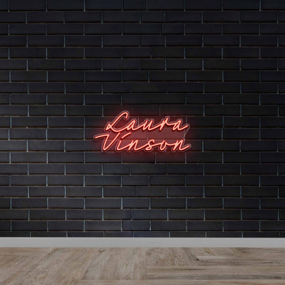 Laura Vinson - Premium Neon Artwork