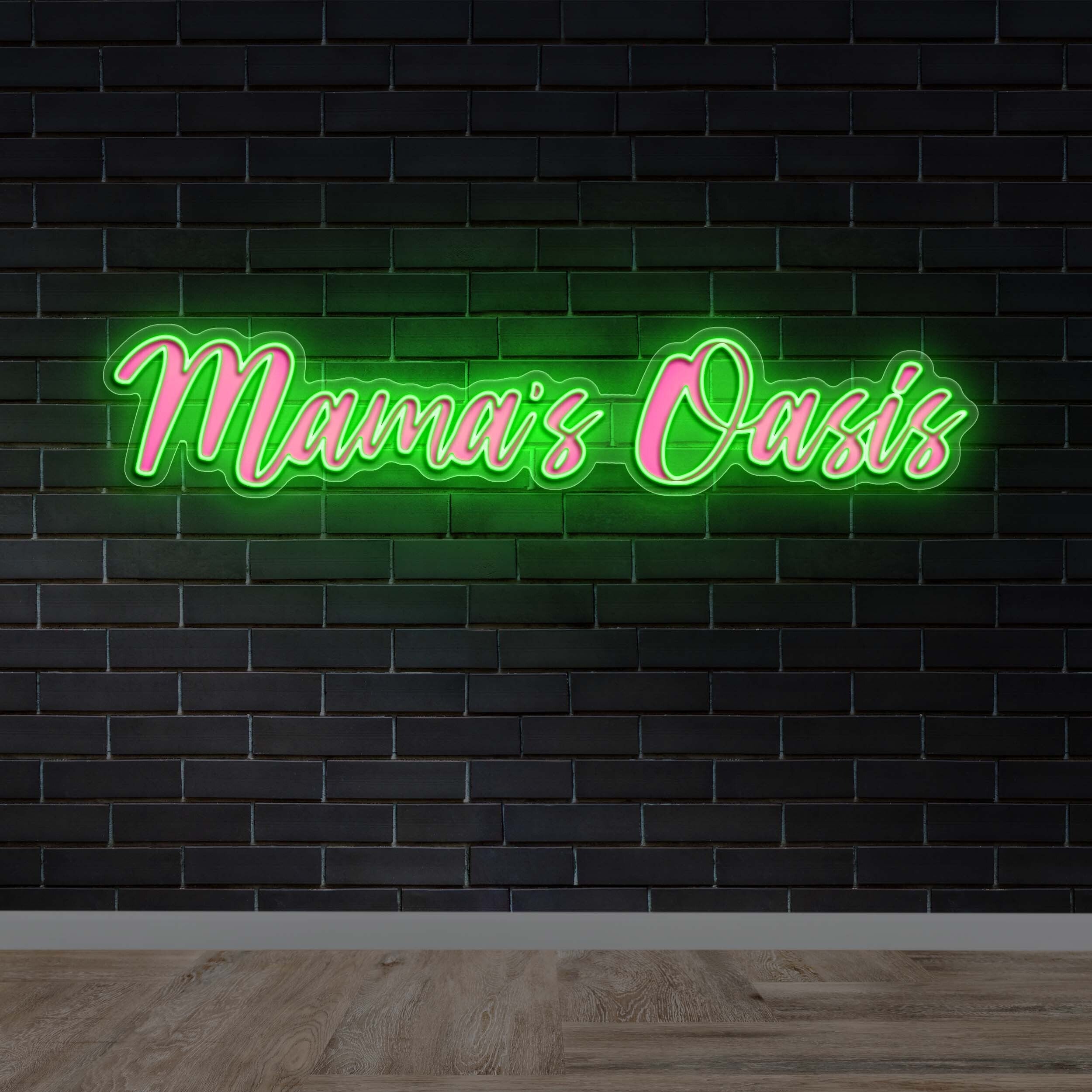Mama’s Oasis - Premium Neon Artwork