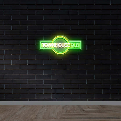 TOWNHOUSE PUB - Premium Neon Artwork