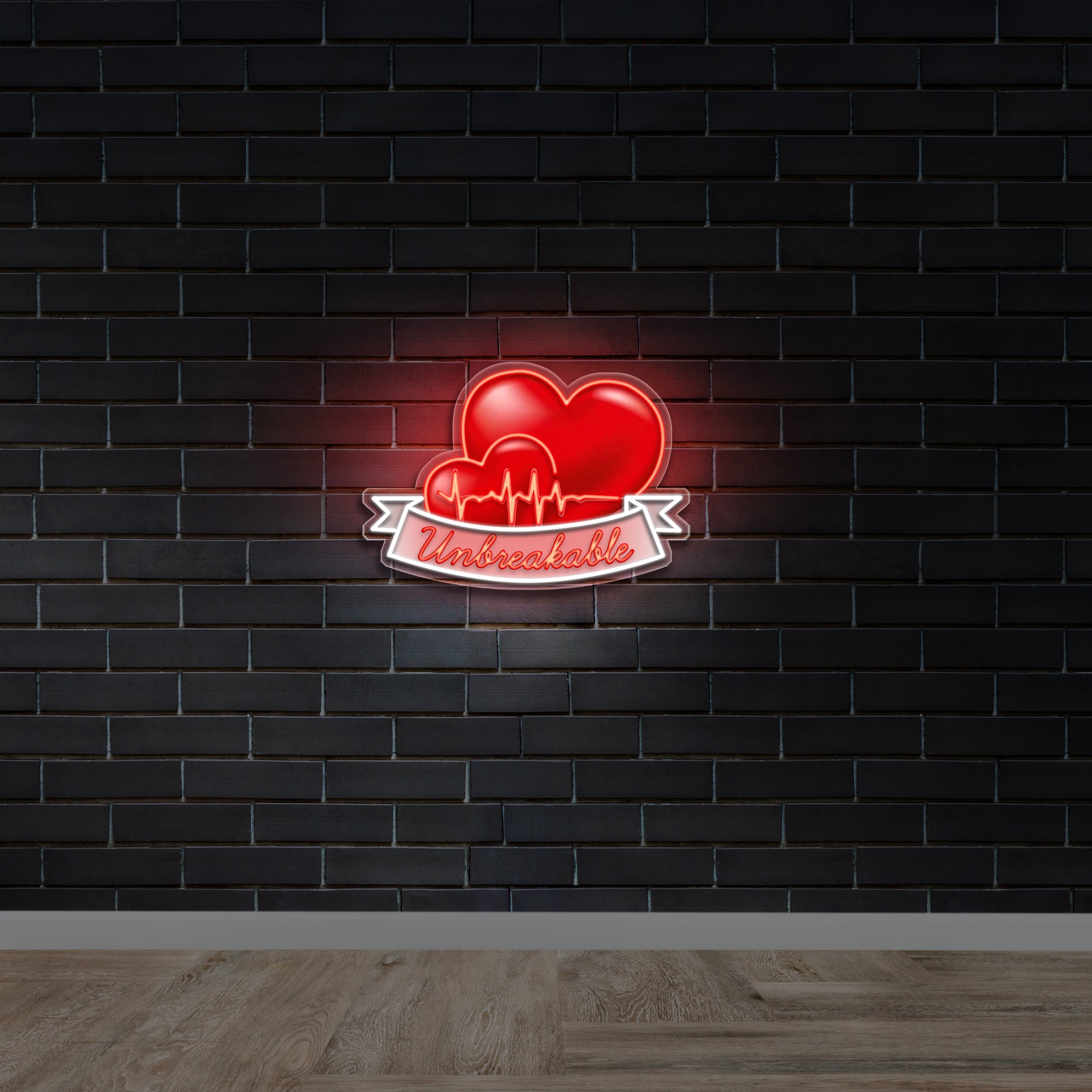 UNBREAKABLE - Premium Neon Artwork