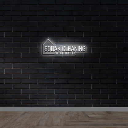 SODAK CLEANING - Premium Neon Artwork