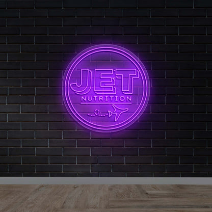 JET NUTRITION - Premium Neon Artwork