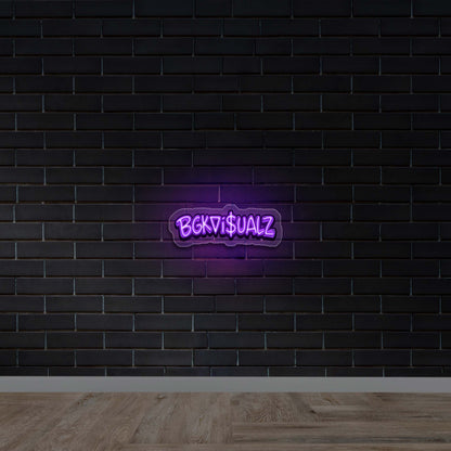 BGKVI$UALZ - Premium Neon Artwork