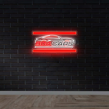 904 CARS - Premium Neon Artwork
