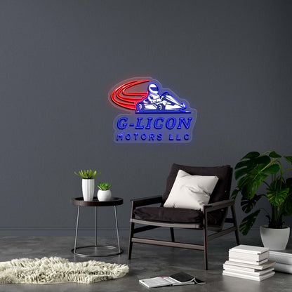 G-LICON MOTORS LLC - Premium Neon Artwork