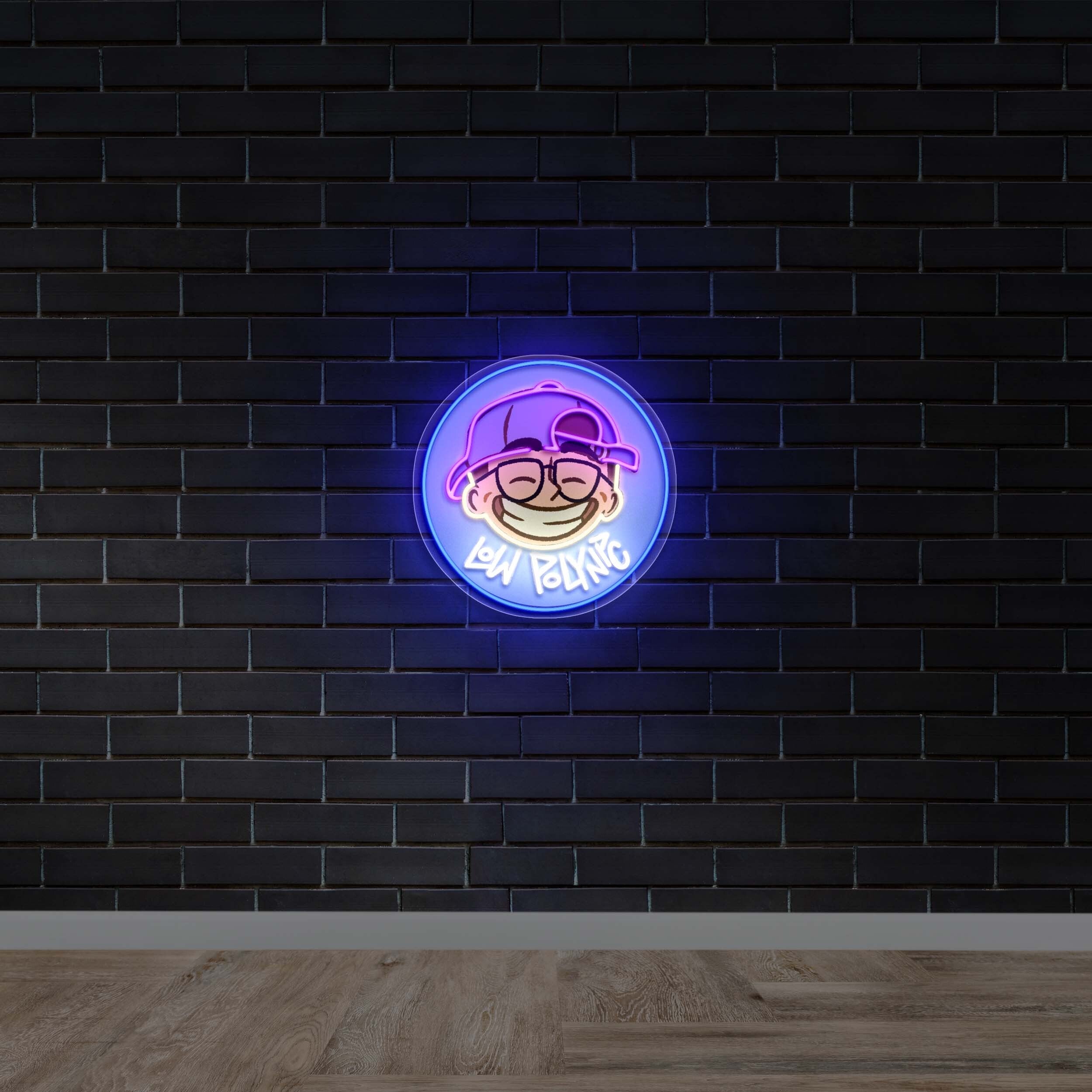 Low Ryang Logo - Premium Neon Artwork