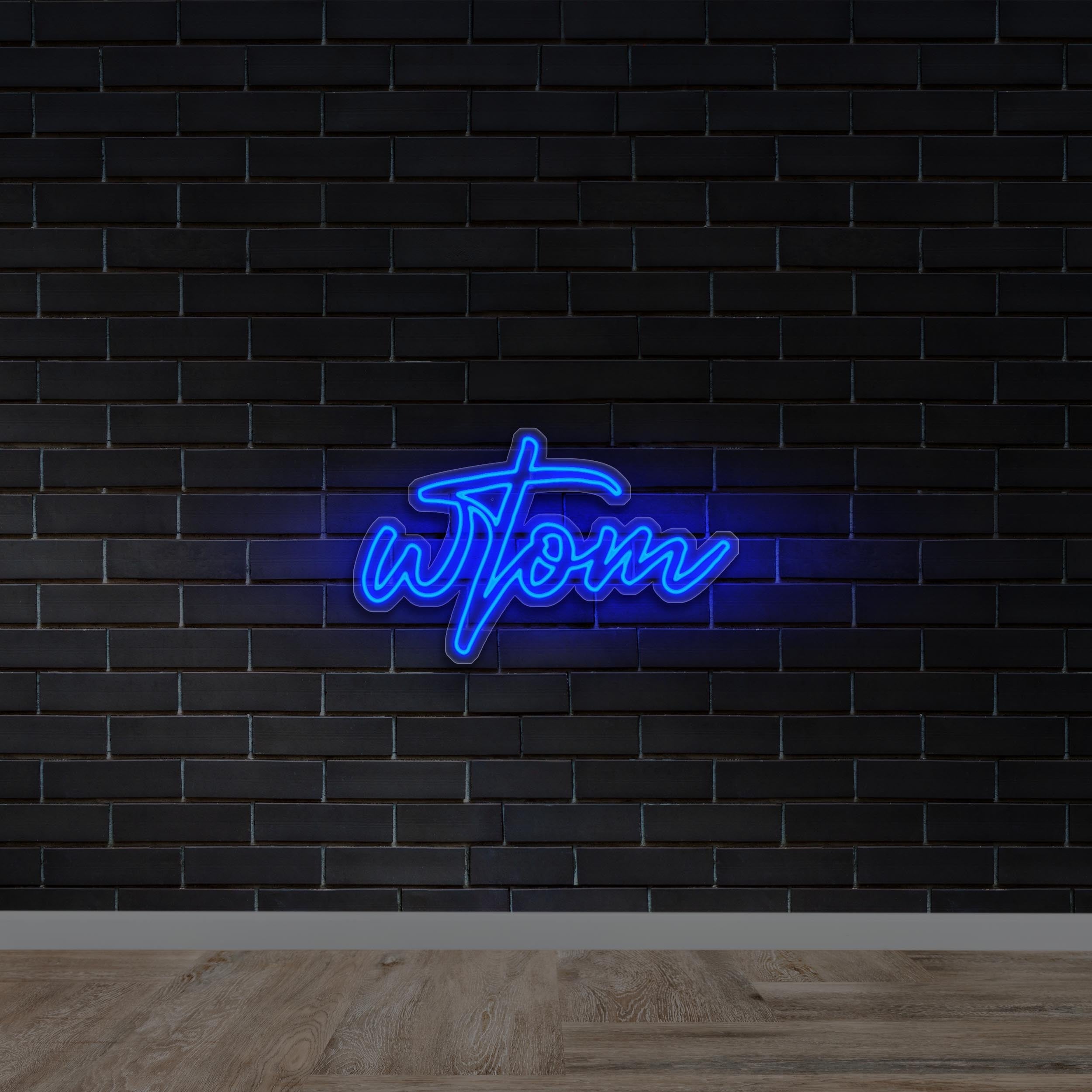 wTom - Premium Neon Artwork