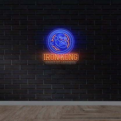 Iron Kong - Premium Neon Artwork