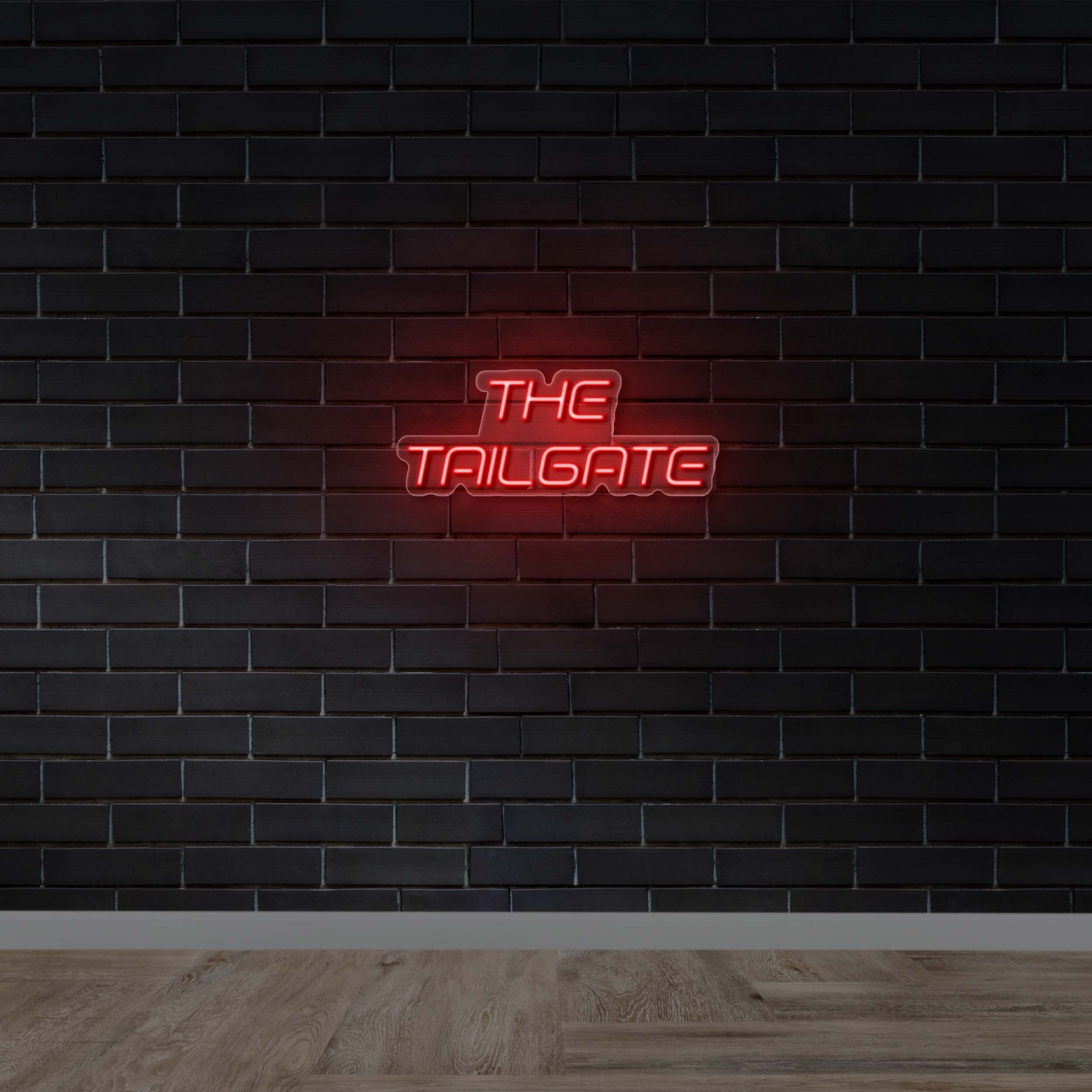 THE TAILGATE - Premium Neon Artwork