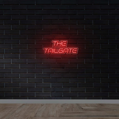 THE TAILGATE - Premium Neon Artwork