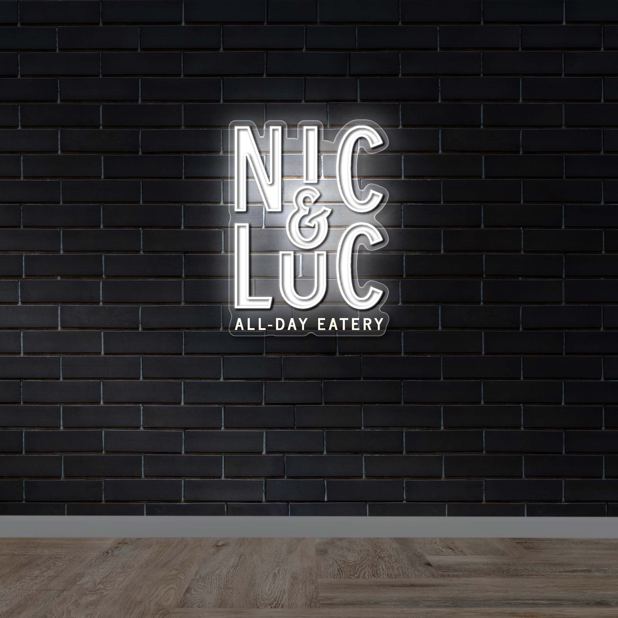 Nic & Luc - Premium Neon Artwork