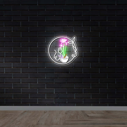 REVIVE & GLOW logo only - Premium Neon Artwork