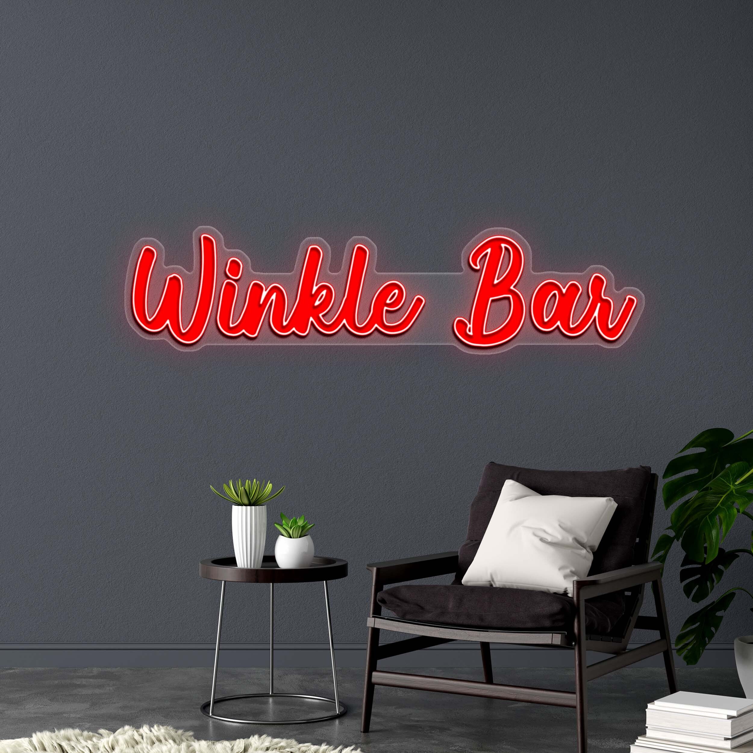 Winkle Bar - Premium Neon Artwork
