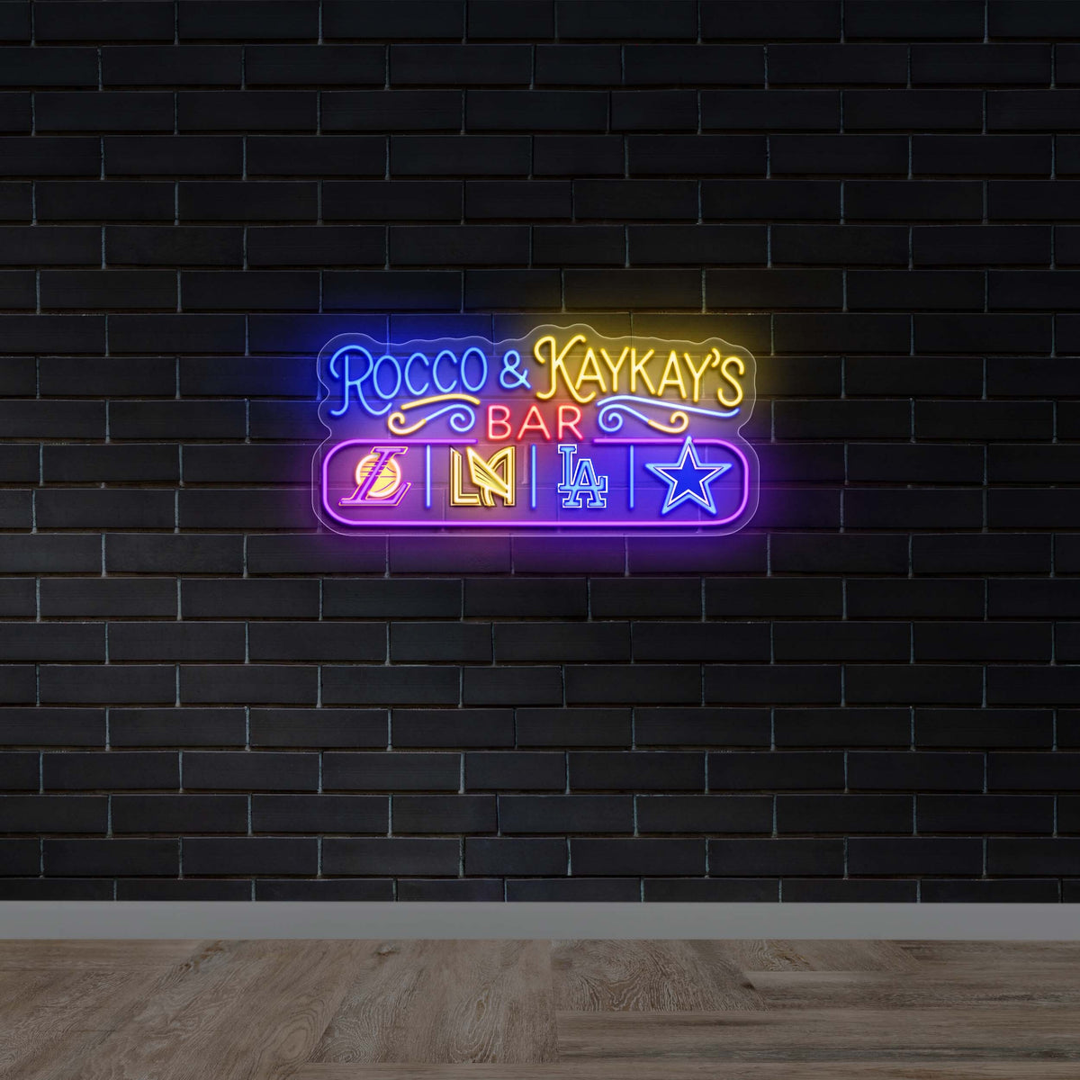 Rocco & Kaykay's Bar - Premium Neon Artwork