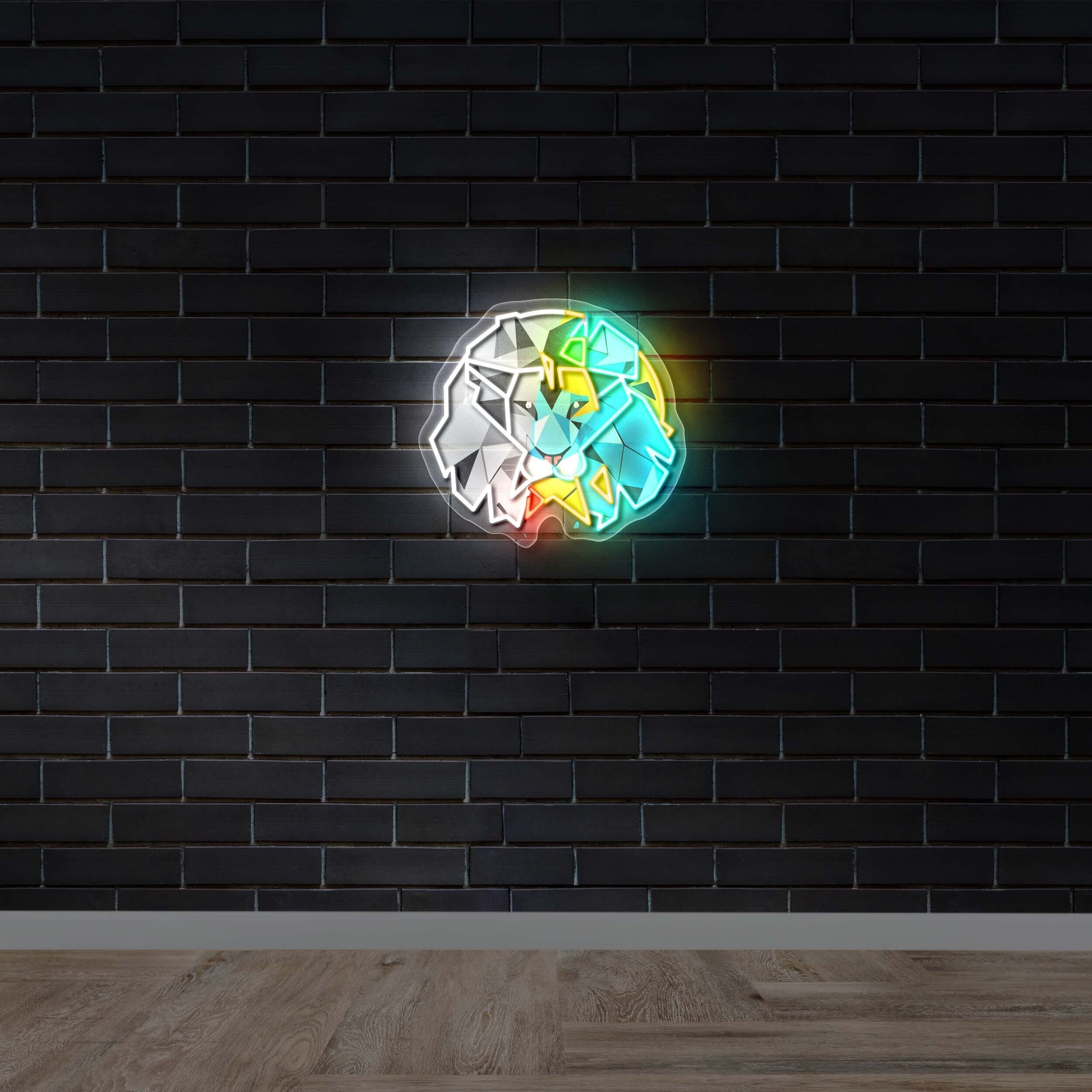 Lion - Premium Neon Artwork