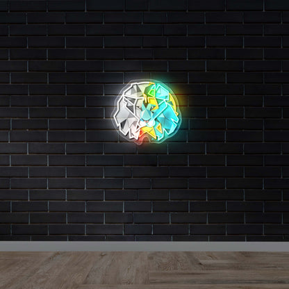 Lion - Premium Neon Artwork