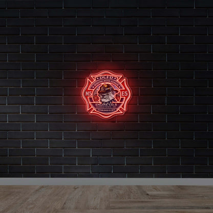 DCFD - Premium Neon Artwork