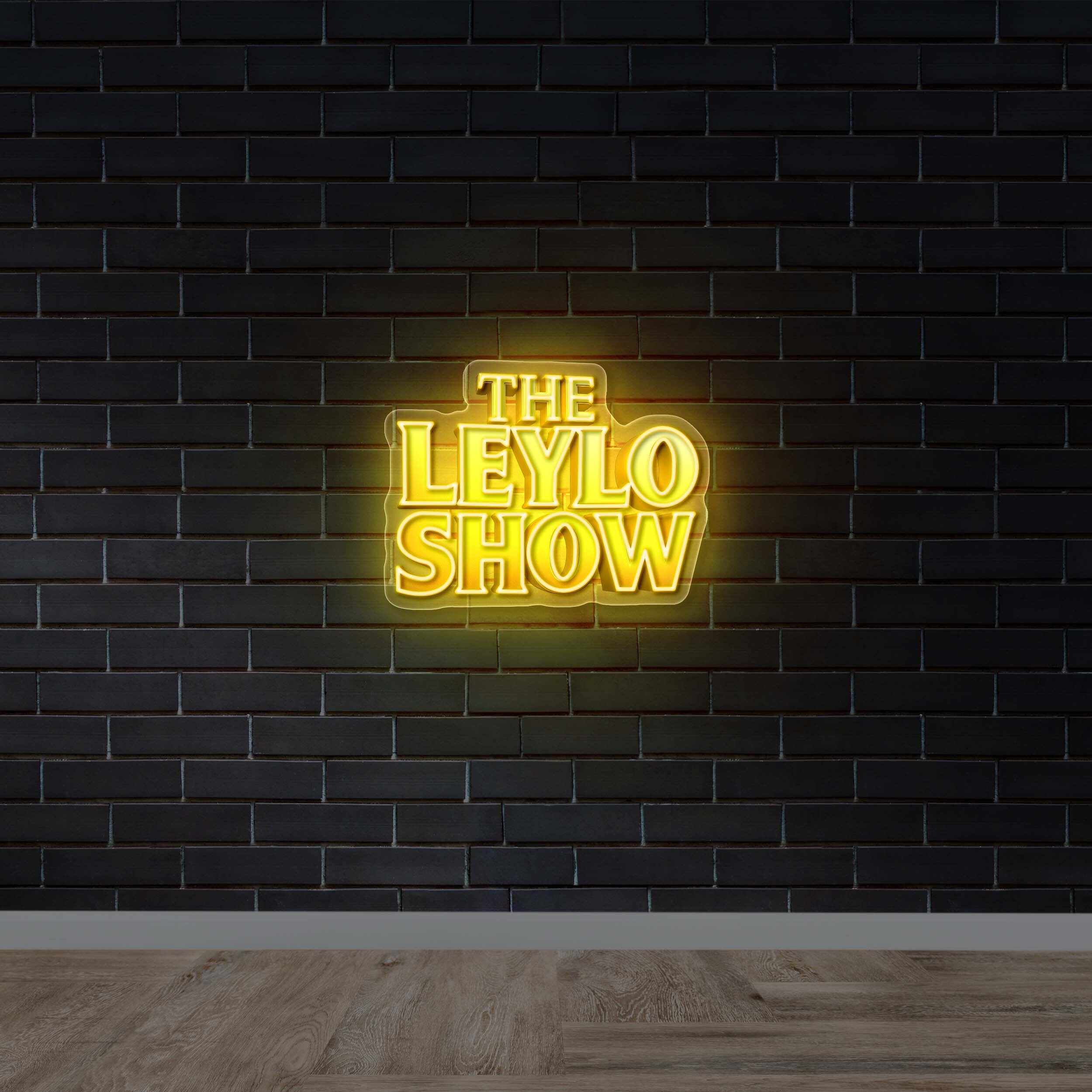 THE LEYLO SHOW - Premium Neon Artwork
