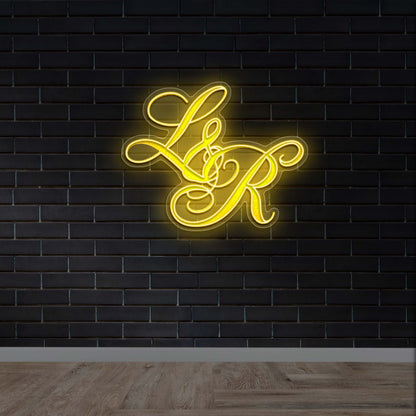 L&R - Premium Neon Artwork