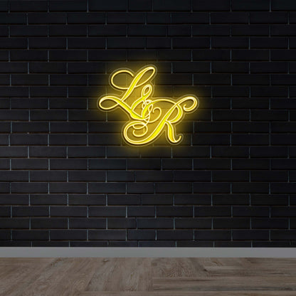 L&R - Premium Neon Artwork