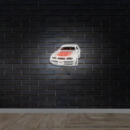 1986 Mustang GT - Premium Neon Artwork
