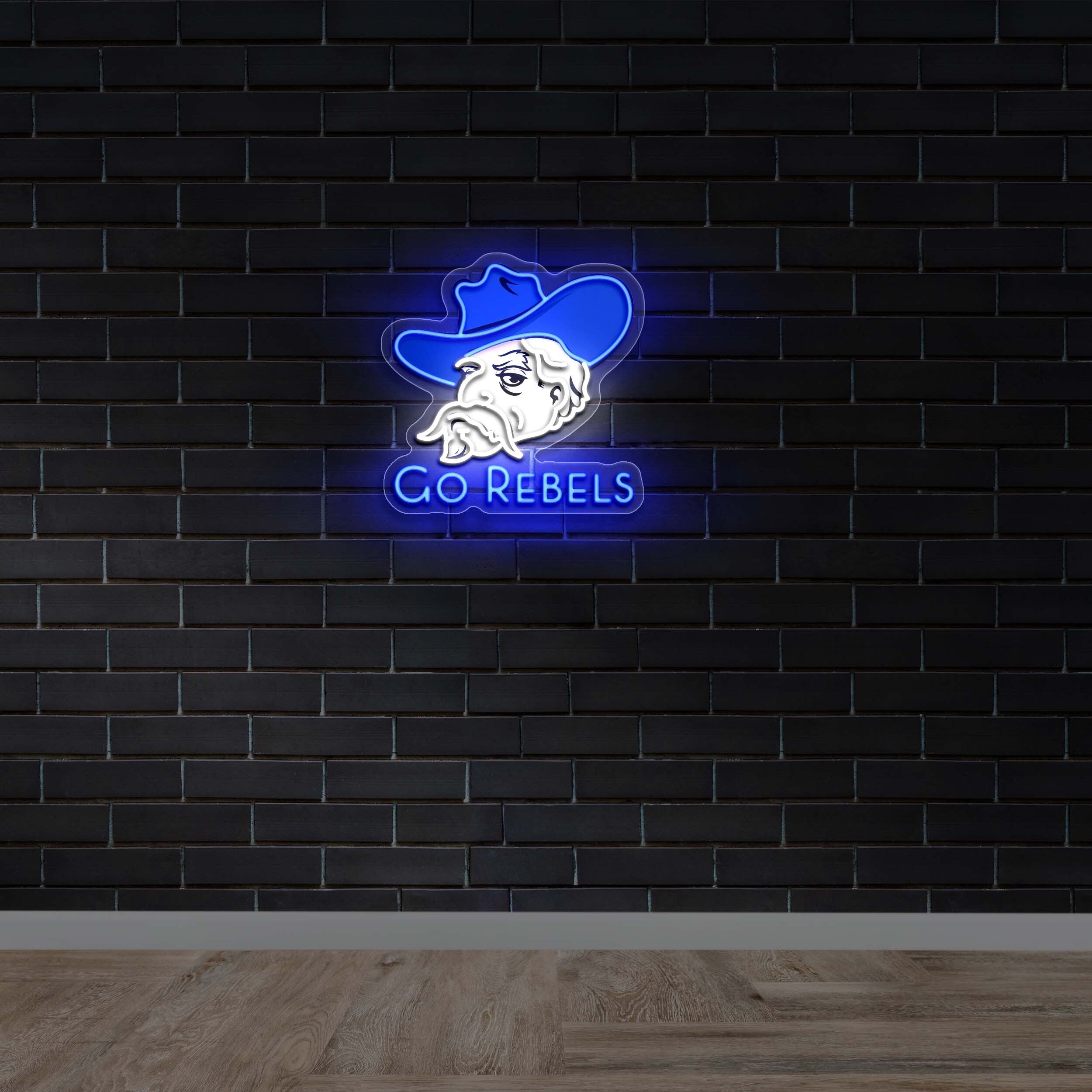 Go REBELS - Premium Neon Artwork