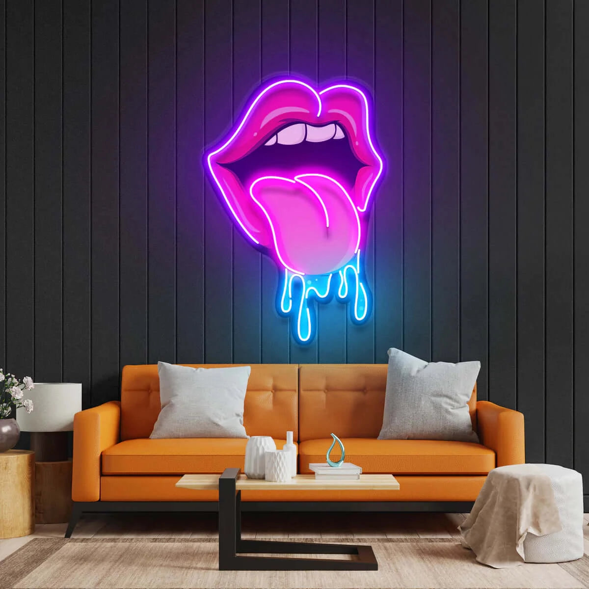 LIPS - Premium Neon Artwork