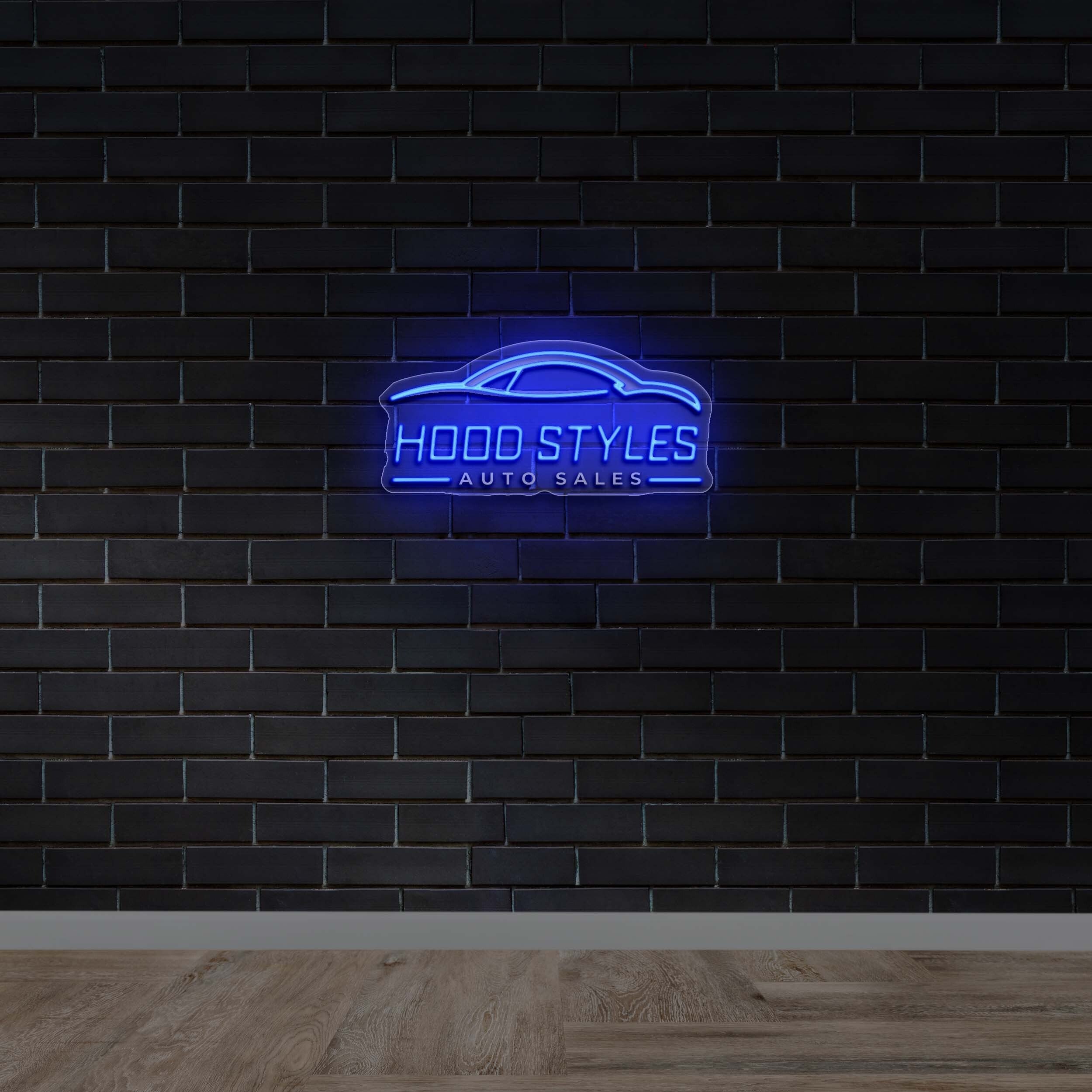 HOOD STYLES - Premium Neon Artwork