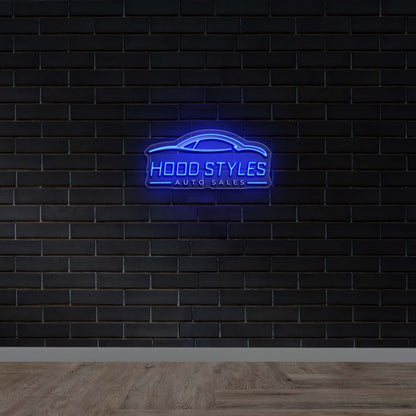 HOOD STYLES - Premium Neon Artwork