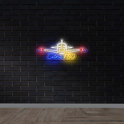 Citrus FBO - Premium Neon Artwork