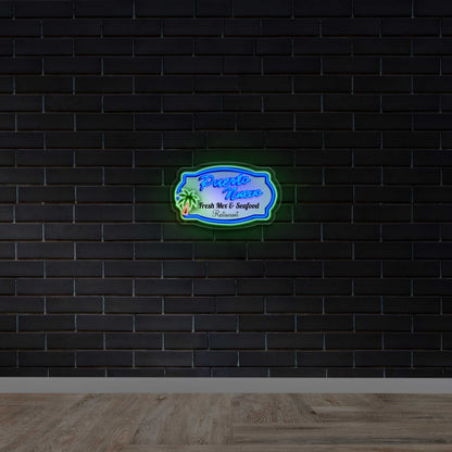 Puerto Nuevo - Premium Neon Artwork