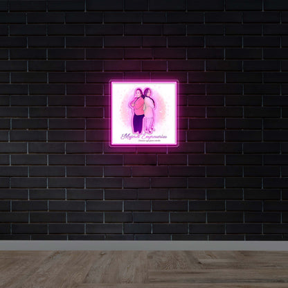 Mujeres Empresarias - Premium Neon Artwork