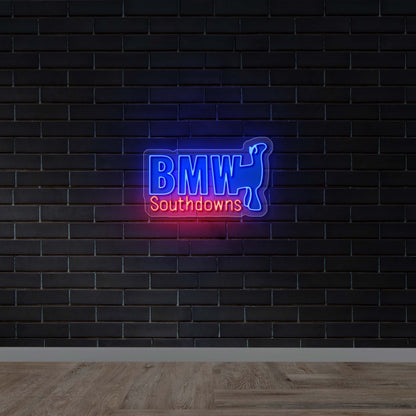 BMW Southdowns - Premium Neon Artwork
