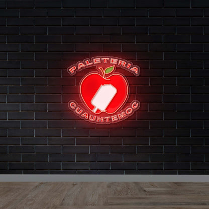 Paleteria Cuauhtemoc - Premium Neon Artwork