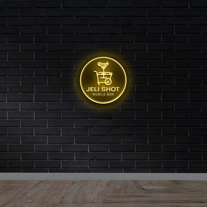 JELI SHOT - Premium Neon Artwork