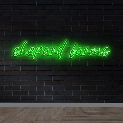 Shepard Farms - Premium Neon Artwork