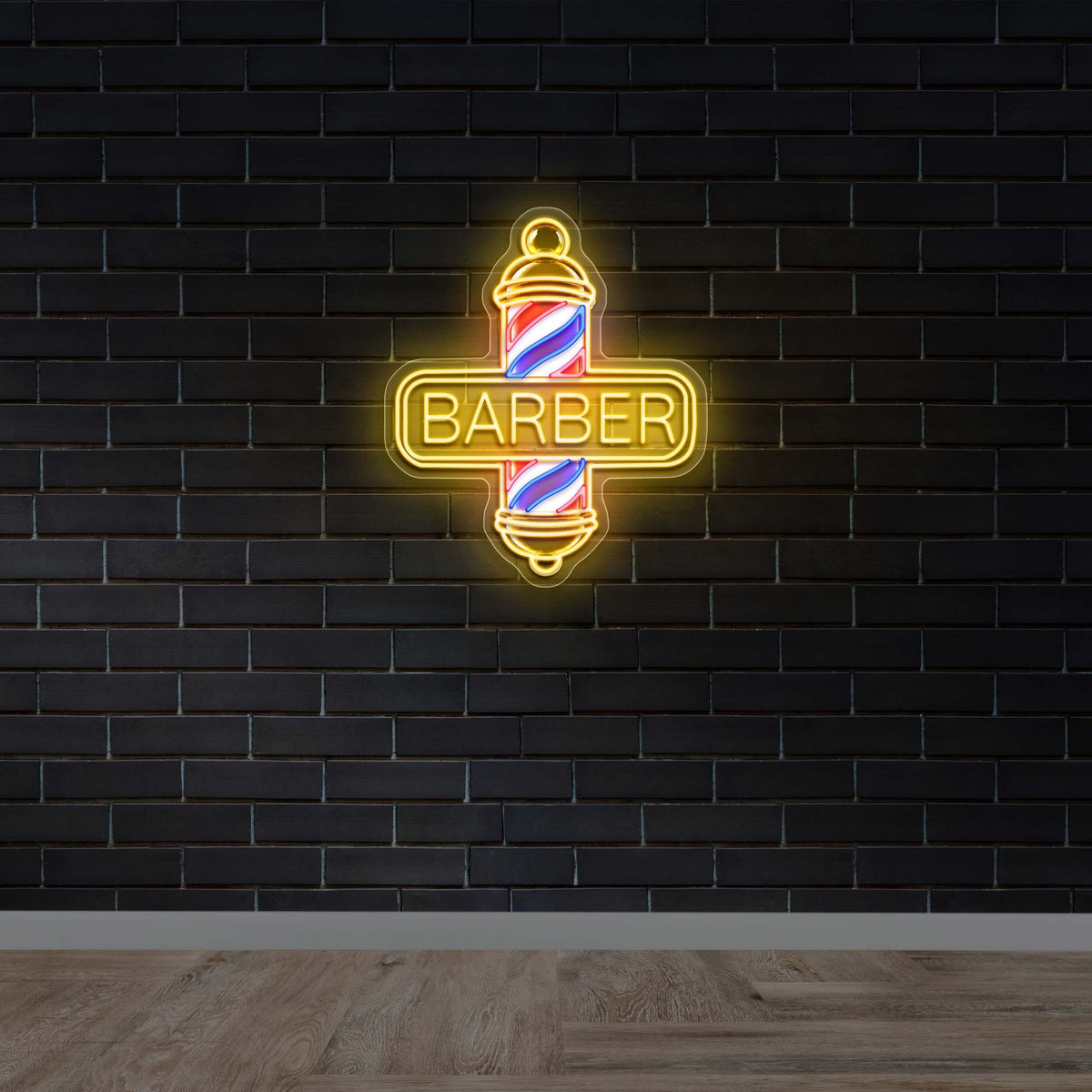 BARBER - Premium Neon Artwork