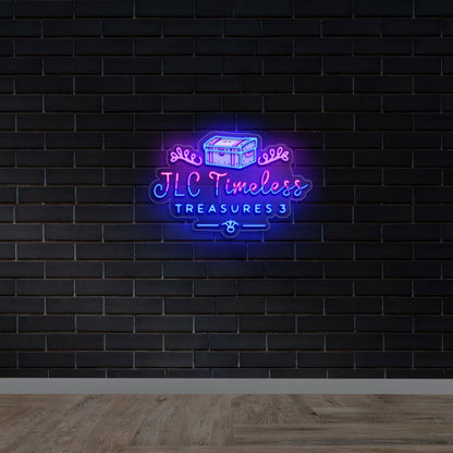 JLC Timeless Treasures - Premium Neon Artwork