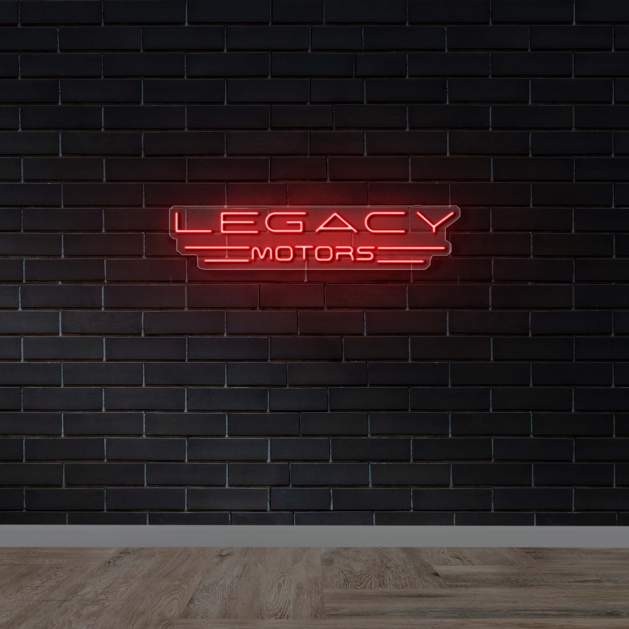 LEGACY MOTORS - Premium Neon Artwork